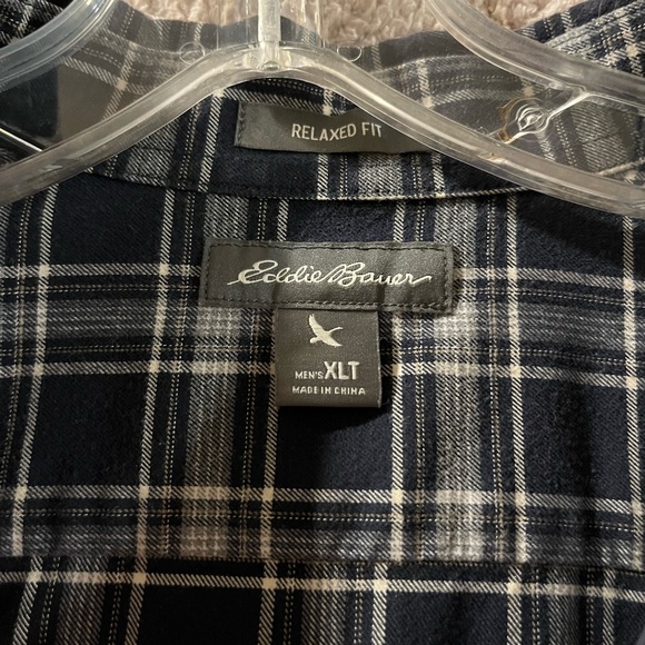 Eddie Bauer XLT Blue Flannel - Picture 3 of 4